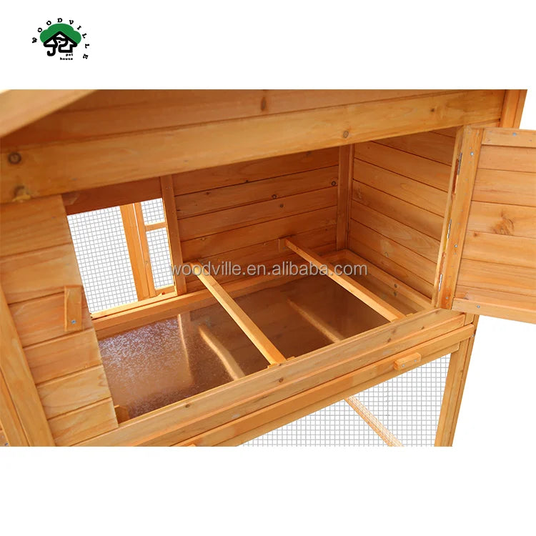 Eco-friendly Rabbit House Cock Cage Barrier Chicken Wooden