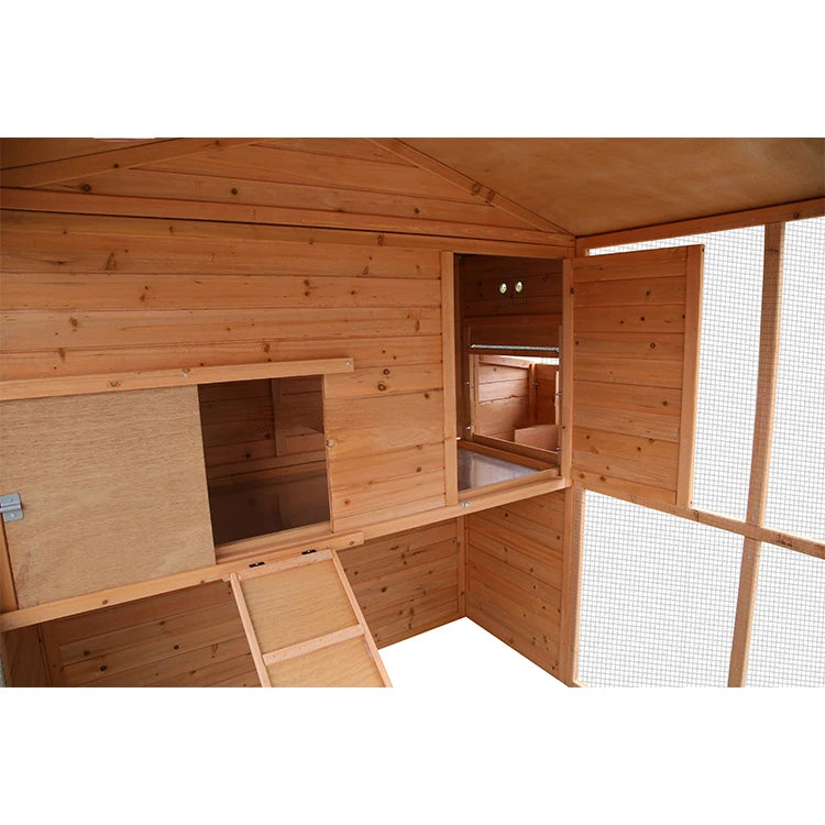 Eco-friendly Rabbit House Cock Cage Barrier Chicken Wooden