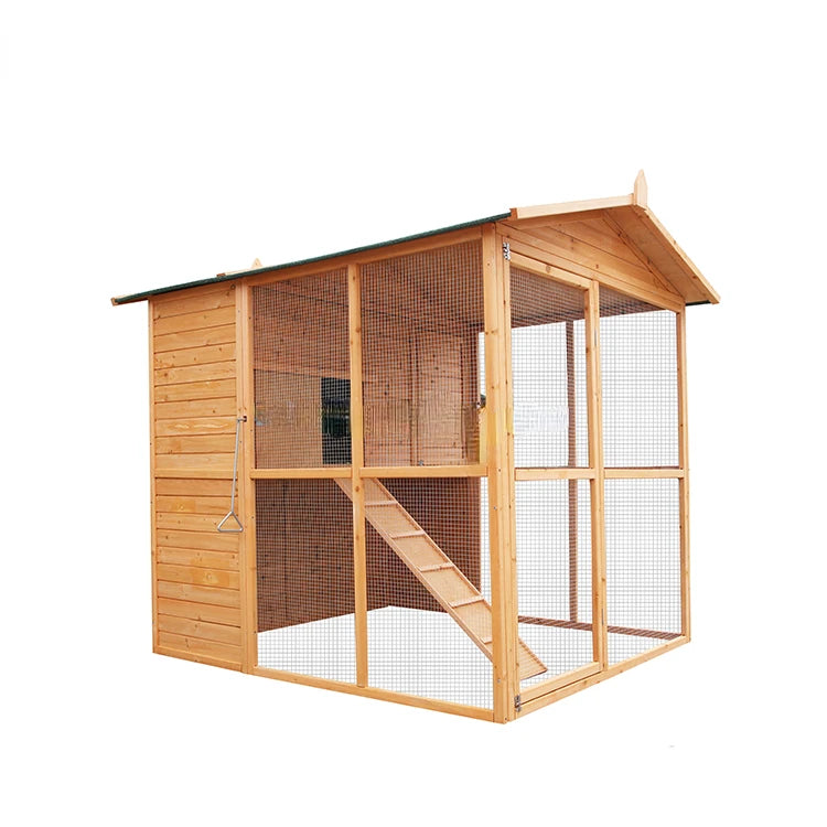 Eco-friendly Rabbit House Cock Cage Barrier Chicken Wooden