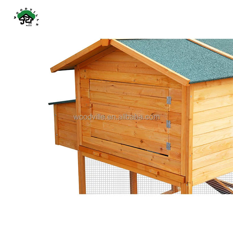 Eco-friendly Rabbit House Cock Cage Barrier Chicken Wooden