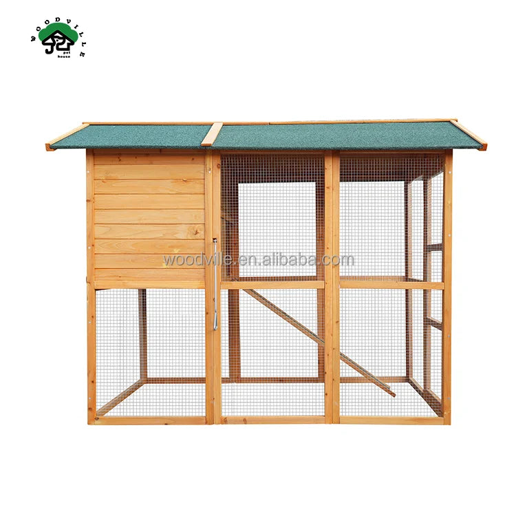 Eco-friendly Rabbit House Cock Cage Barrier Chicken Wooden
