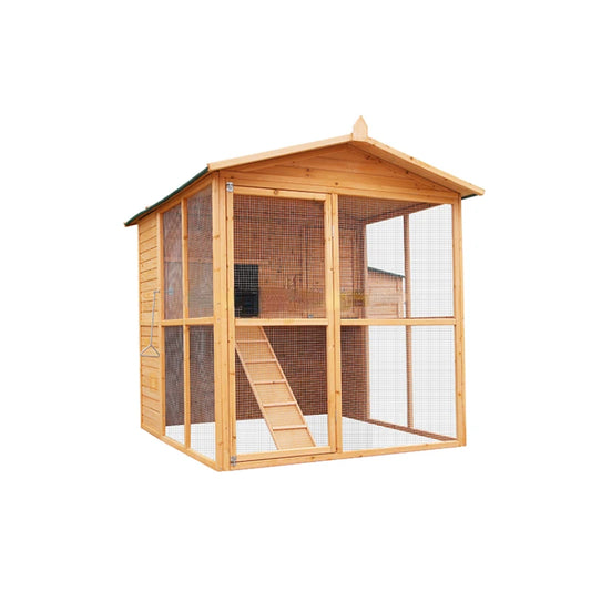 Eco-friendly Rabbit House Cock Cage Barrier Chicken Wooden