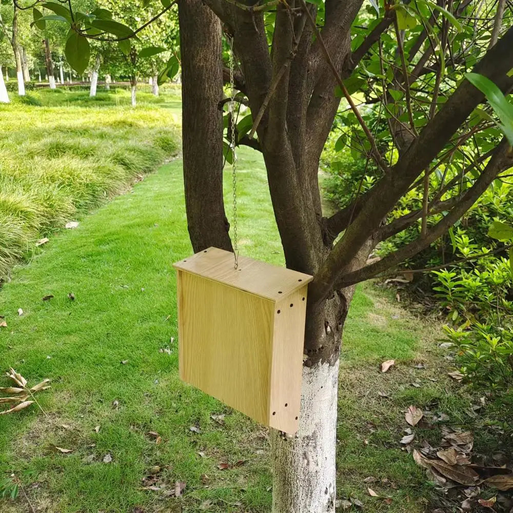 Solid Wooden Outdoor Bat House